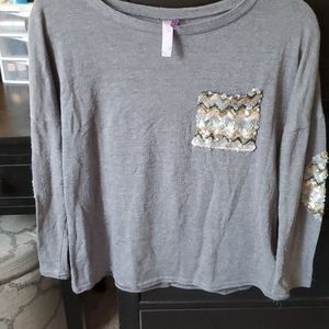 Sequin detailed tee